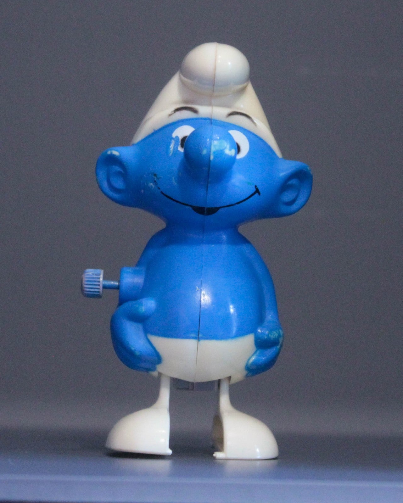 Lot of  Vintage Wind Up Toys 2 x Snoopy (Peanuts) 1 x Smurf Non-Working Pieces