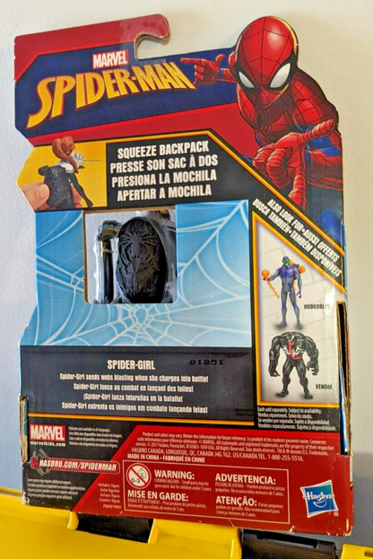 Spider-Man (5.5") Spider-Girl Web-Slinging Action Figure MOC