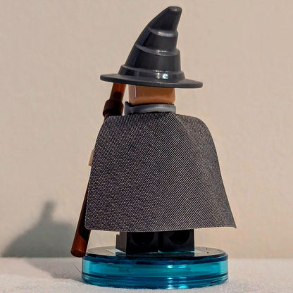 LEGO Dimensions Gandalf Minifigure Staff, Cape, & Disc - Opened for Verification