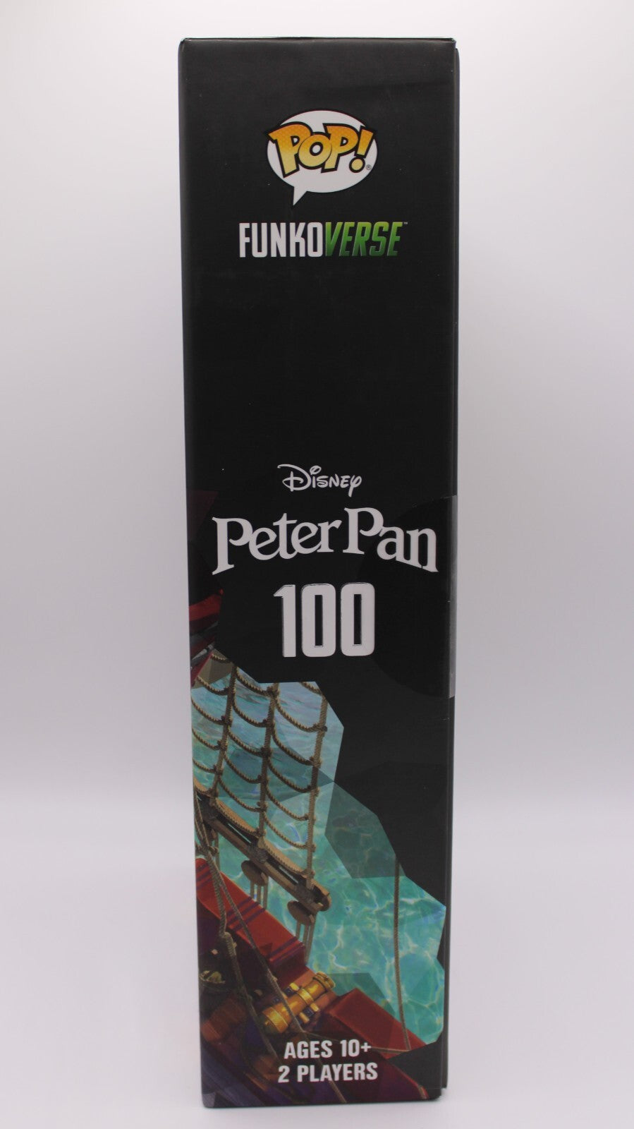 Funkoverse Strategy Game: Peter Pan 100 2-Pack (Captain Hook & Peter Pan)