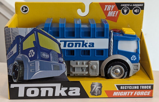 Tonka Mighty Force Recycling Truck Vehicle Lights & Sounds (Needs New Batteries)