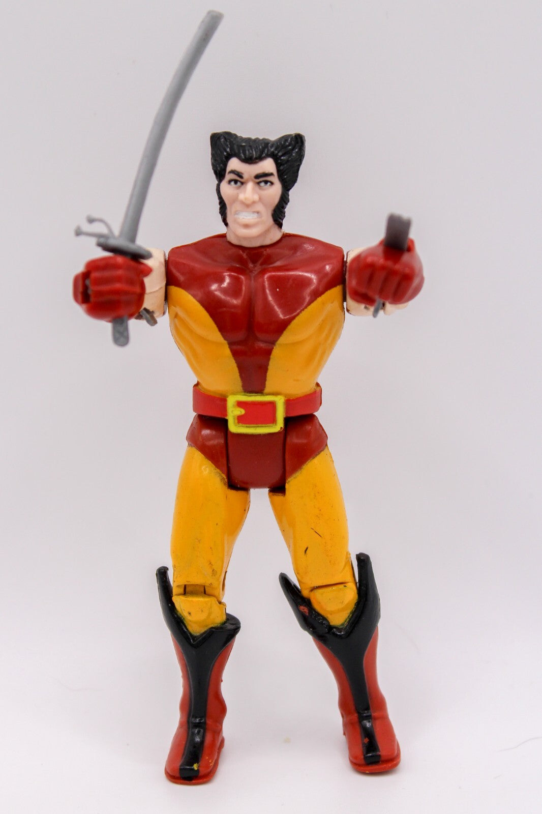 X-Men Wolverine Series 1 Loose Action Figure Toy Biz 1991 with Sword Accessory