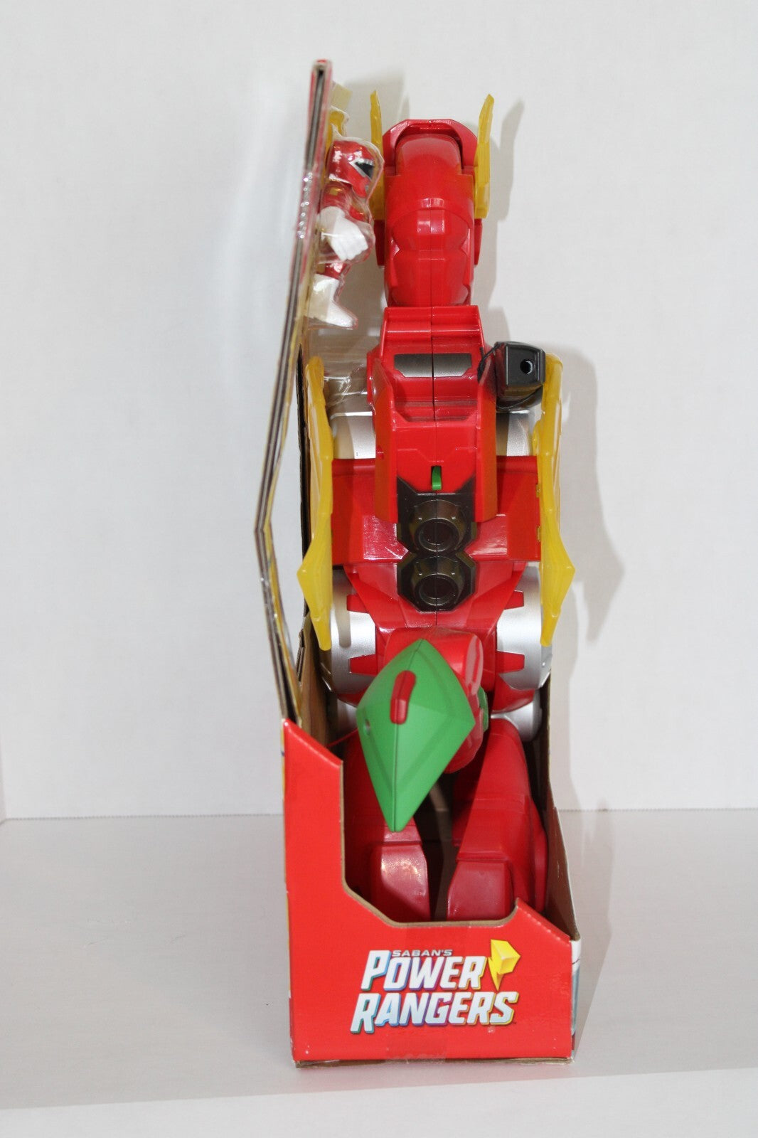 Power Rangers - Dragon Thunderzord & Red Ranger PlaySkool Heroes 14 Inch Figure