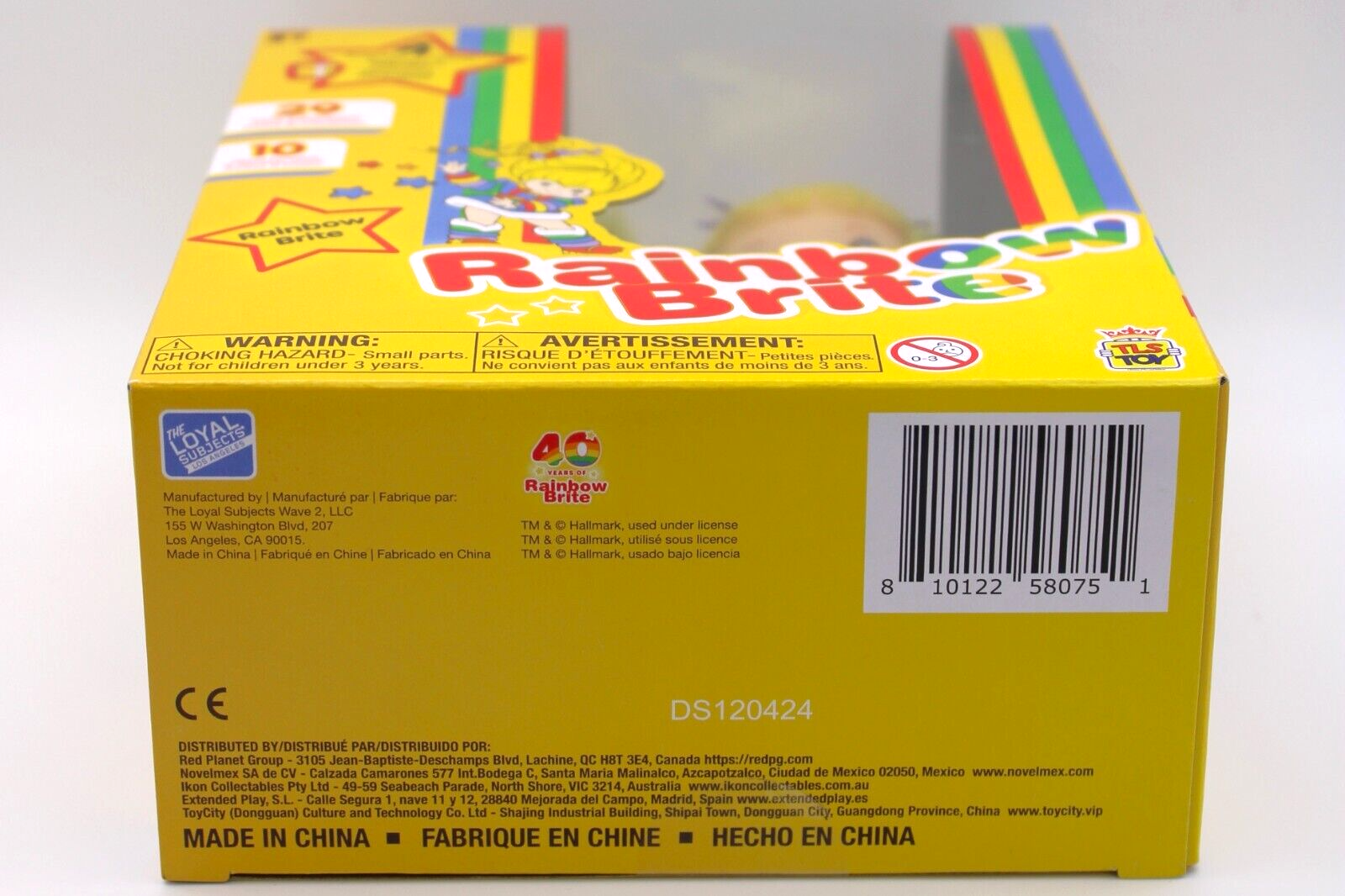 Rainbow Brite 40th Anniversary 5.5 Inch Fashion Doll  The Loyal Subjects