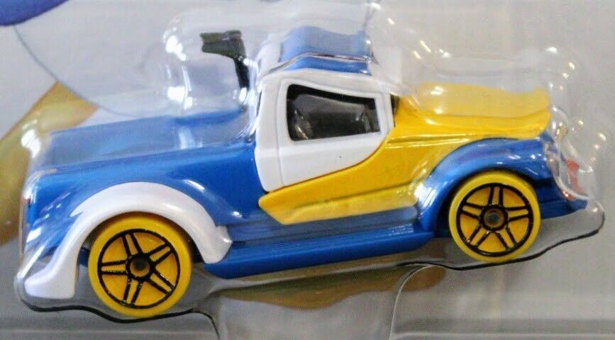 Hot Wheels Character Cars Disney Donald Duck 1:64 Diecast Vehicle Car Toy Mattel