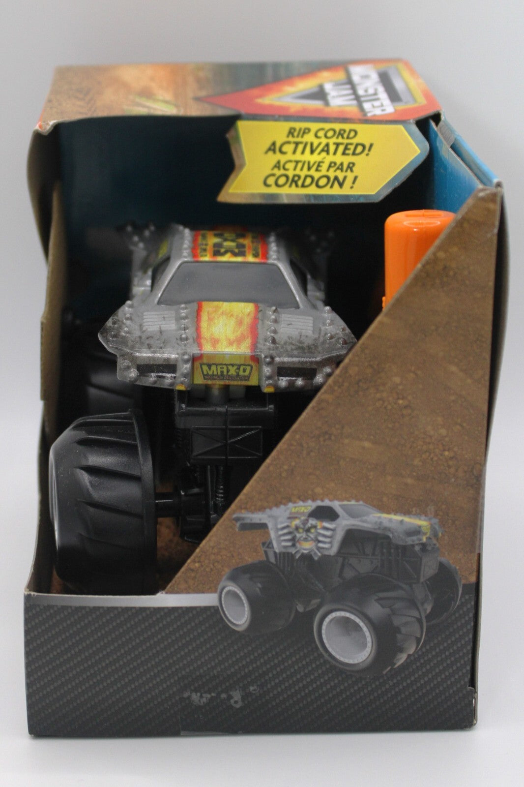 Monster Jam Official Max-D Spin Rippers Monster Truck 1/43 Scale Ripcord