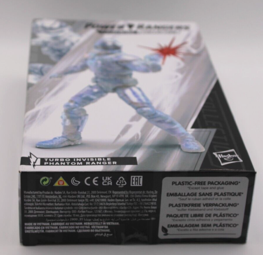 Power Rangers Lightning Collection Turbo Invisible Phantom Ranger 6 Inch Figure