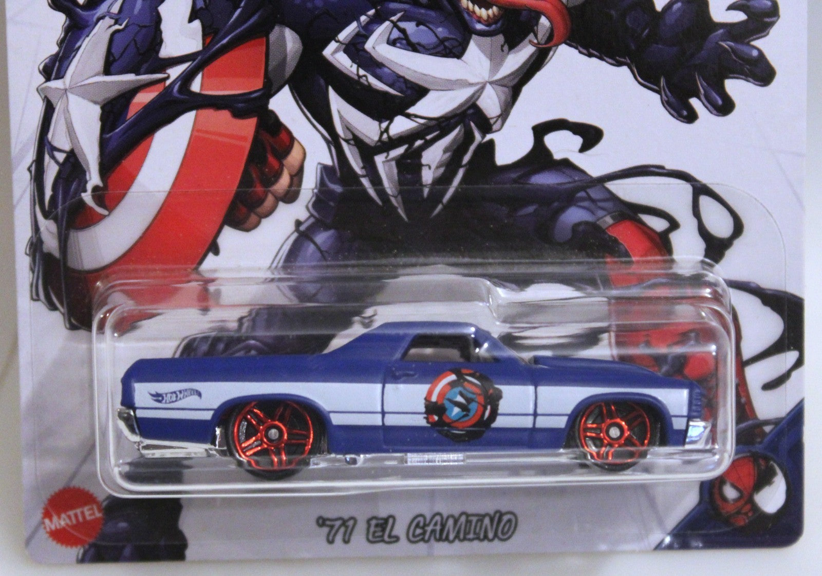 Hot Wheels SpiderMan Maximum Venom 3/5 Captain America 4/5 Groot  5/5 Dr Strange
