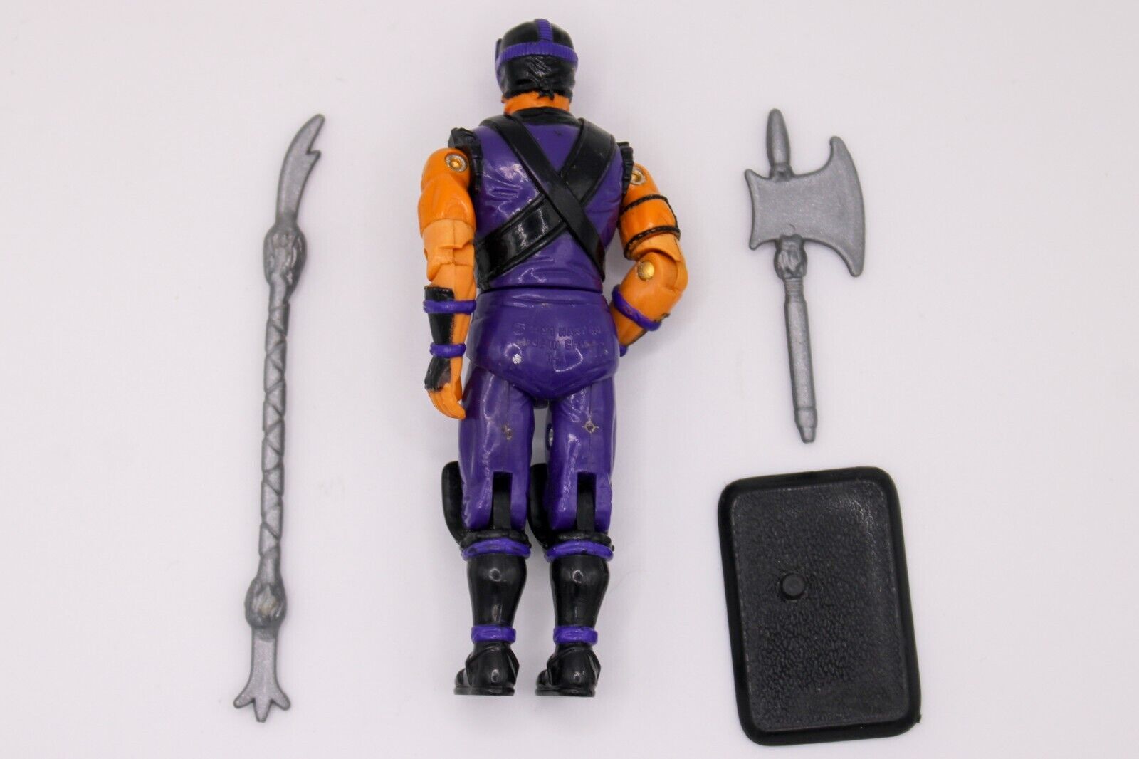 G.I. Joe Vintage 1992 Ninja Force Dice Action Figure ARAH 3.75 Inch Complete
