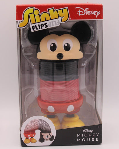 Just Play Slinky Flips Disney Mickey Mouse 6-inch Tall Slinky Figure Toy