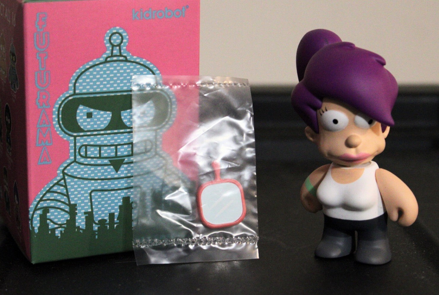 2 Eyed Leela Futurama Kidrobot Good News Everyone Series 3" Mystery Vinyl Figure