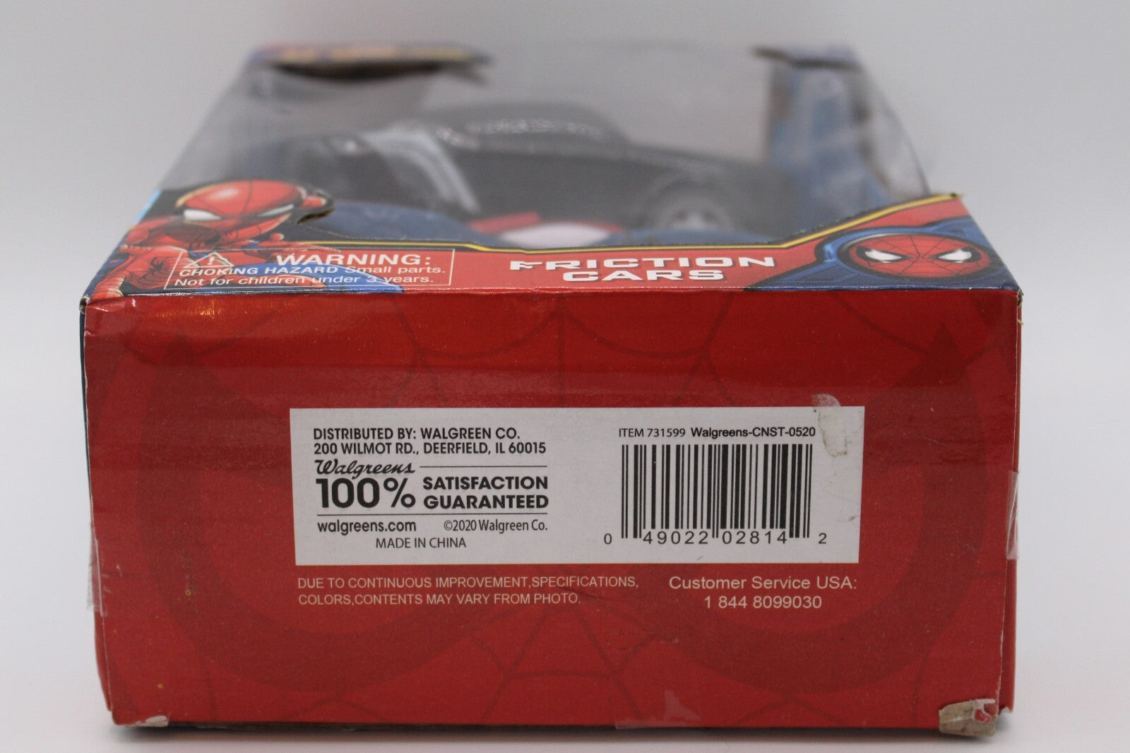 Marvel Spiderman Friction Cars - Spiderman Symbiote Spiderman Green Goblin