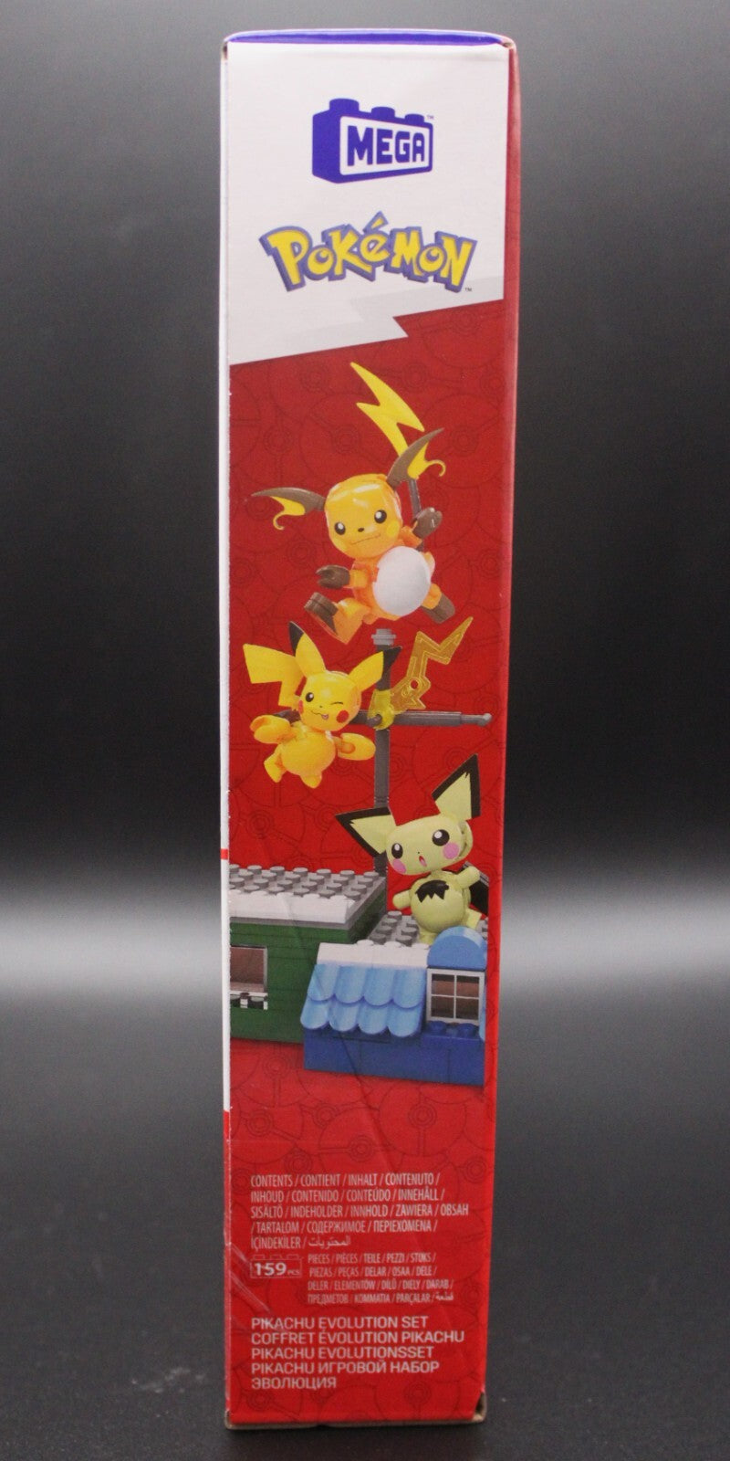 Pokémon Pikachu Evolution Set With Posable Figures Building Set (159 Pcs)