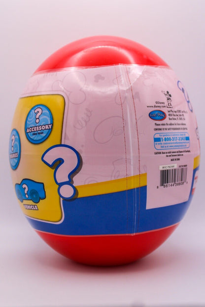 Disney Junior Mickey Giant Mystery Egg Toy Capsule 8 Surprises Inside New