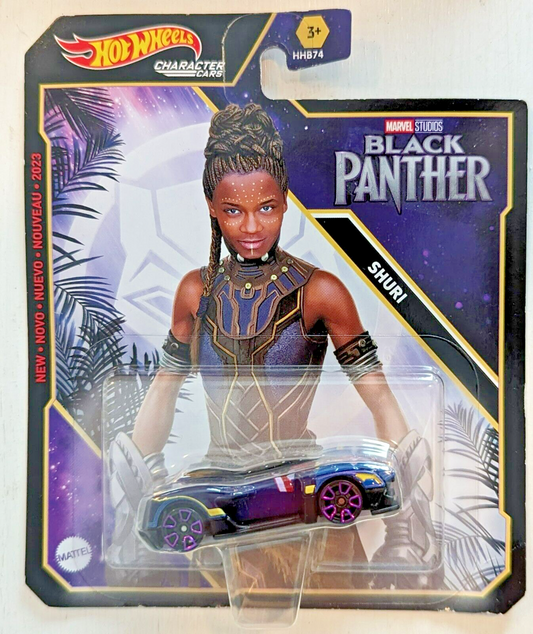 Hot Wheels Shuri Black Panther Purple  - 2023 Marvel Character Cars MCU Version