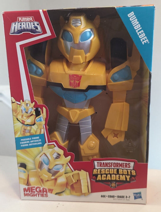 Transformers Rescue Bots Academy Mega Mighties Bumblebee 10-inch Action Figure