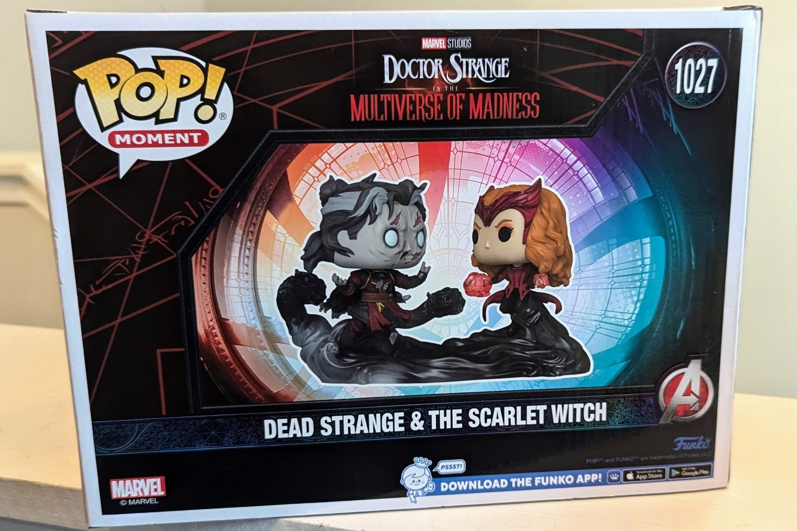 Funko POP! Moment: Dr Strange Multiverse #1027 - Dead Strange & Scarlet Witch
