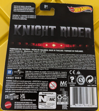 Hot Wheels Knight Rider K.I.T.T. Standard, Super Pursuit Mode, Concept Set of 4