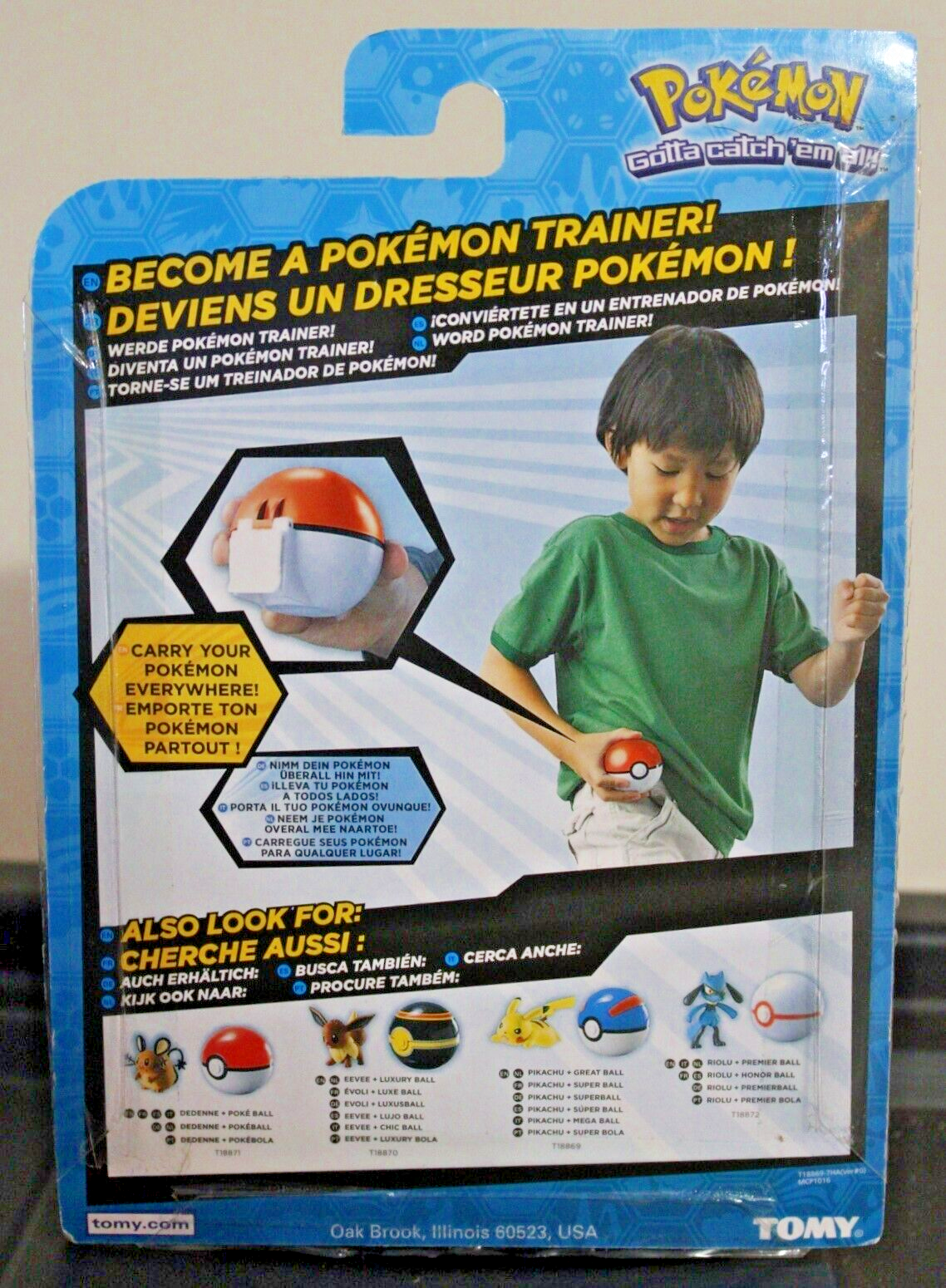 Pokemon Pikachu Great Ball Super Ball Tomy Clip & Carry Pokeball Figure