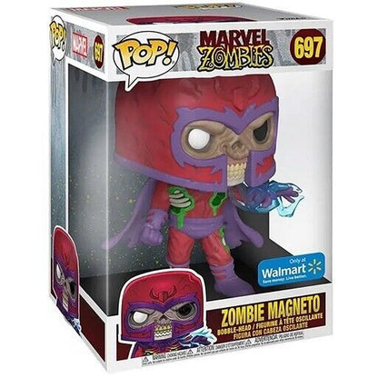 Funko POP! Jumbo Marvel Zombies: Zombie Magneto #697 10 Inch Figure X-Men