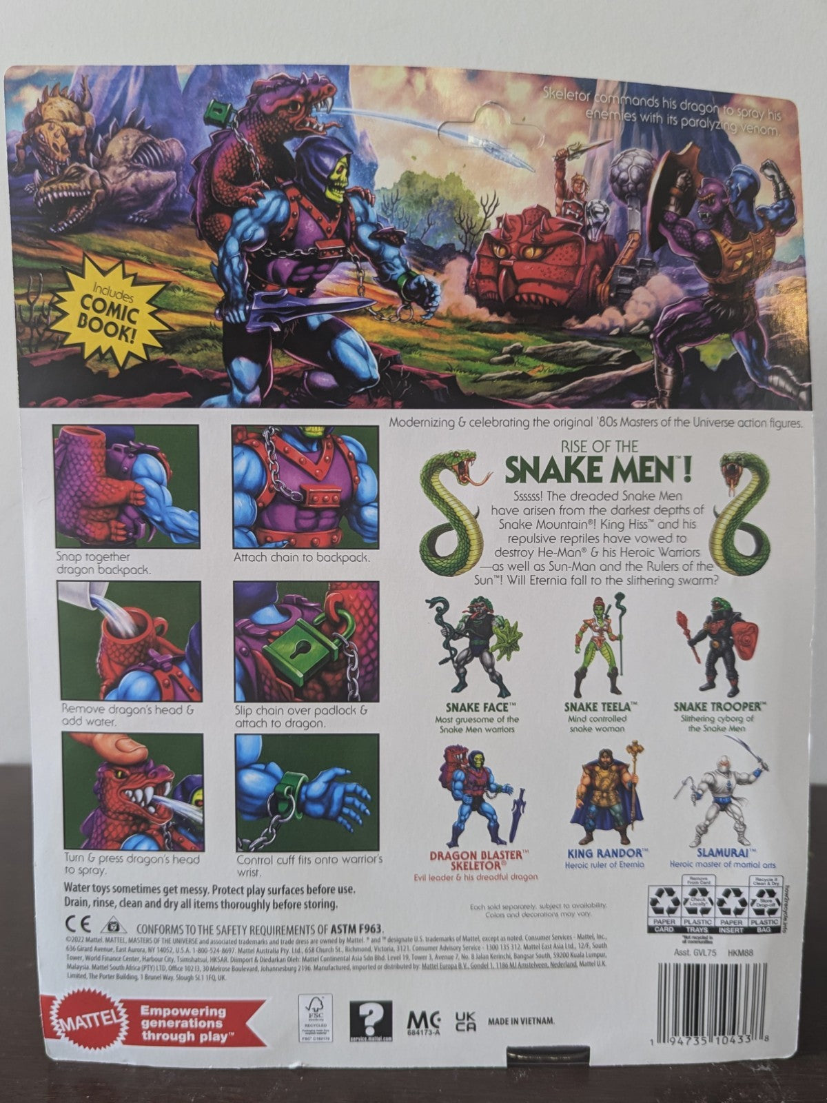 Masters of the Universe Origins Deluxe Dragon Blaster Skeletor 2022