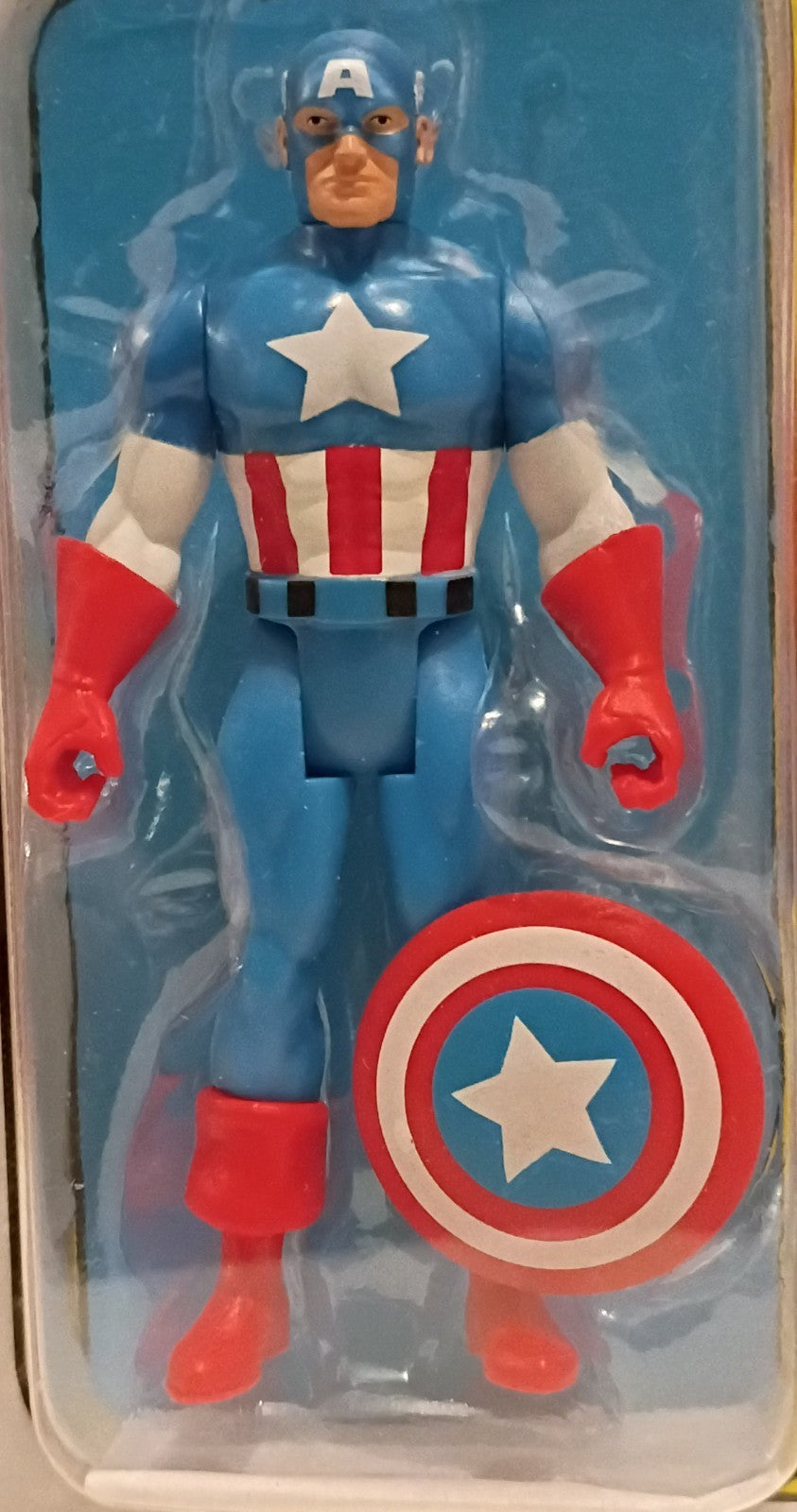 Lot of 3 Marvel Legends Retro Collection Captain America, Hulk, Firestar 3.75"