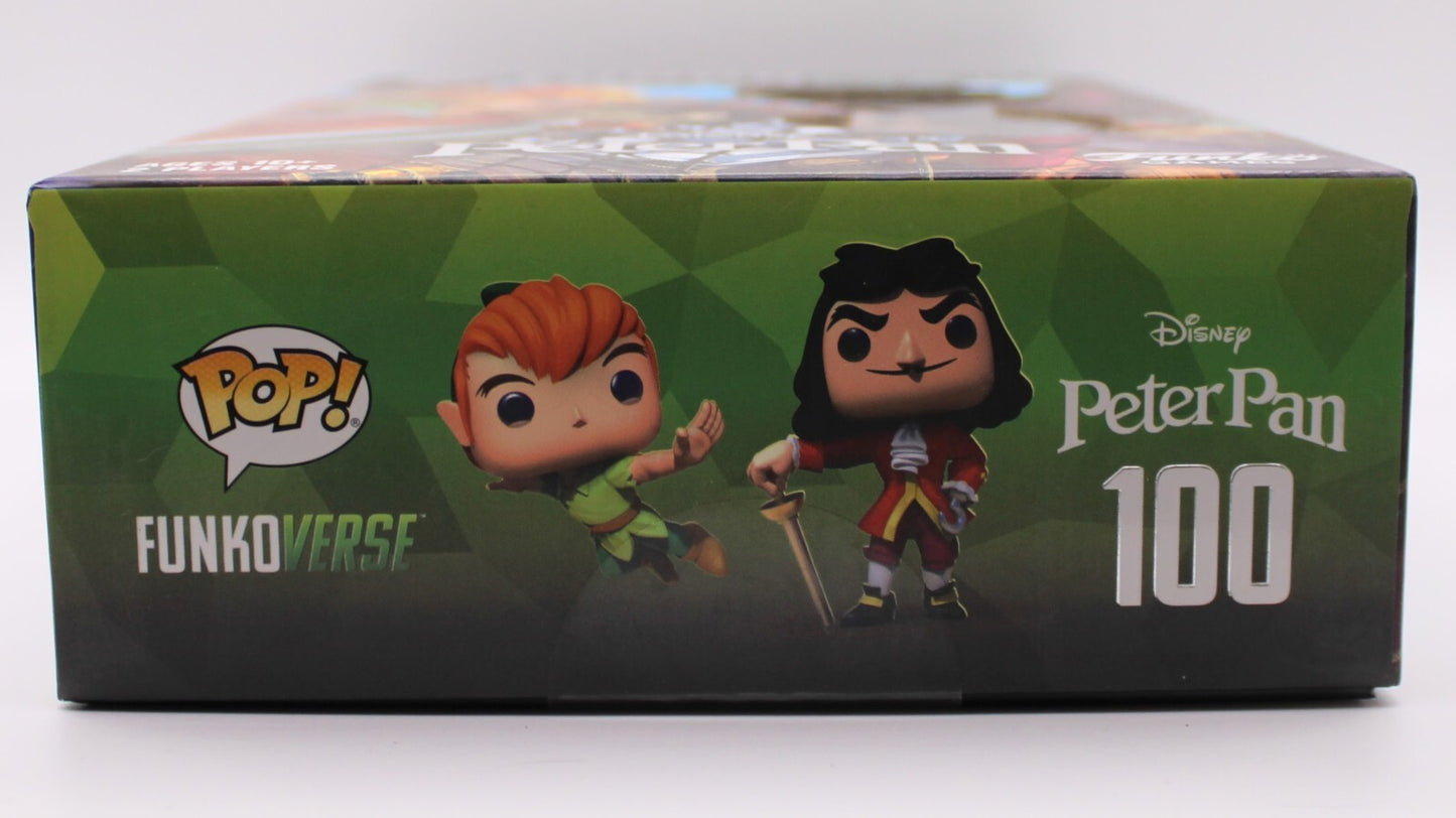 Funkoverse Strategy Game: Peter Pan 100 2-Pack (Captain Hook & Peter Pan)
