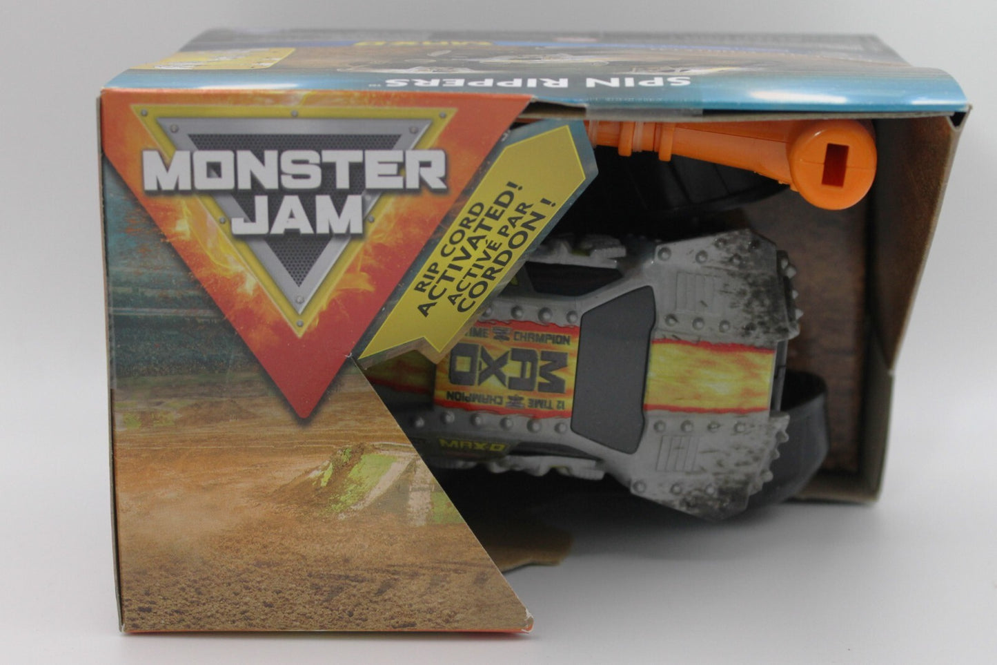 Monster Jam Official Max-D Spin Rippers Monster Truck 1/43 Scale Ripcord