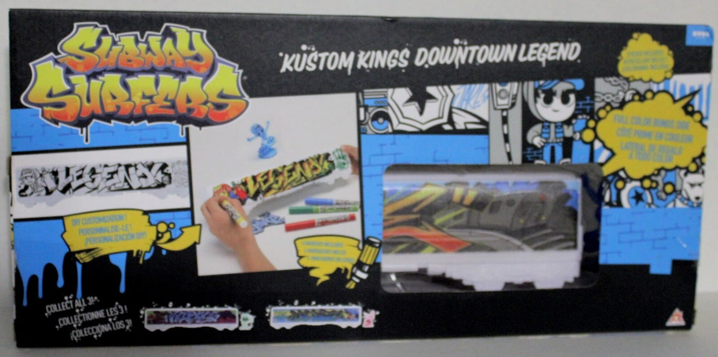 Subway Surfers Kustom Kings Downtown Legend Train Design & Color  *Jake*
