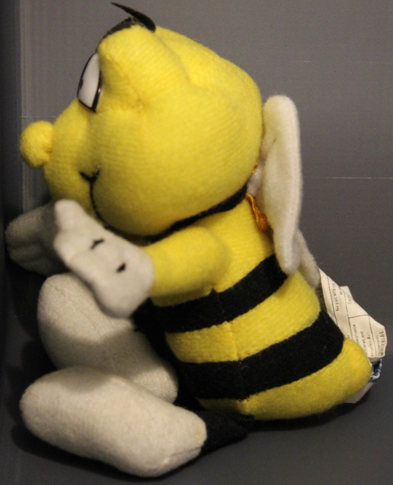 Vintage Liberty Toy Plush Small Cheerios 7 Inch Stuffed Animal Buzz Bumble Bee