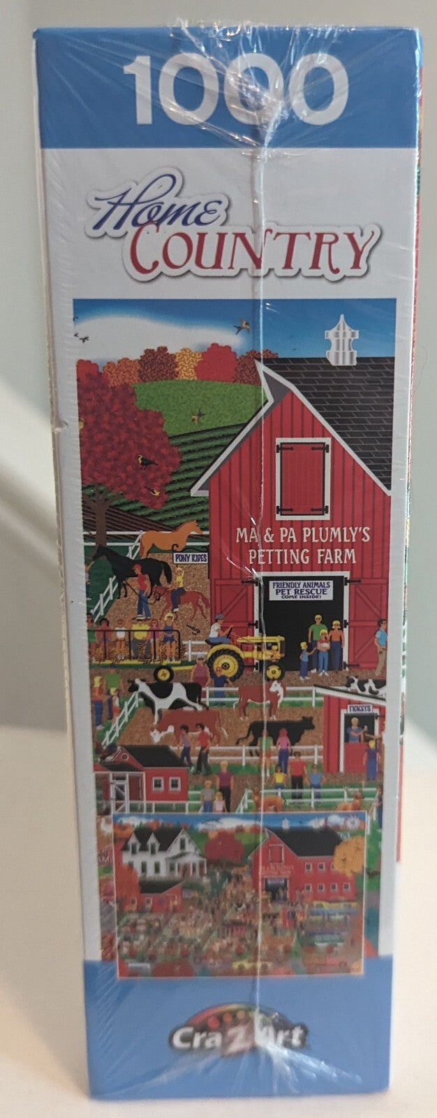 Home Country: Plumly's Petting Farm by Mark Frost 1000 Piece Puzzle Sealed