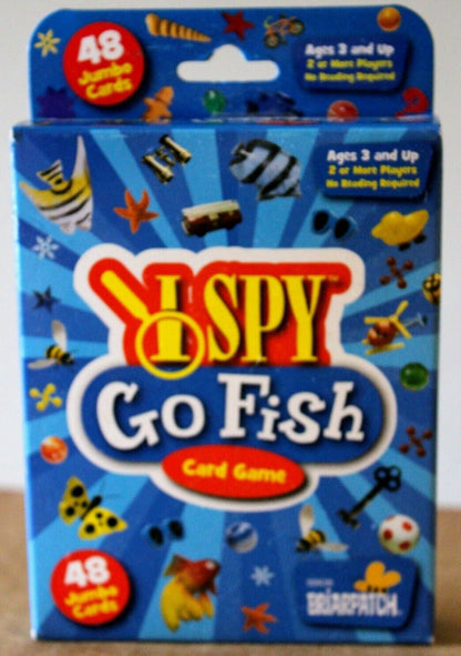 I Spy Go Fish Card Game 48 Jumbo Cards by Briarpatch Scholastic Ages 3 Plus