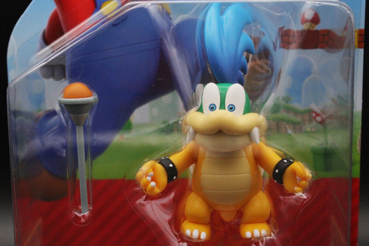 World of Nintendo Super Mario Wave 41 Larry Koopa Action Figure [with Wand]