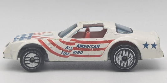 Hot Wheels 'All American Firebird' Pontiac Firebird Vehicle #37 - 1977