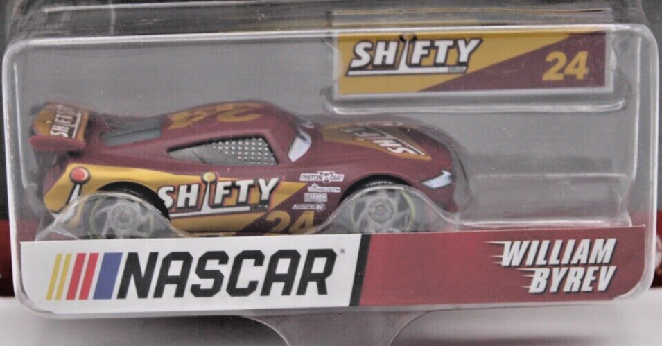 Disney Pixar Cars NASCAR Series #24 William Byrev Shifty 2021 Piston Cup Metal