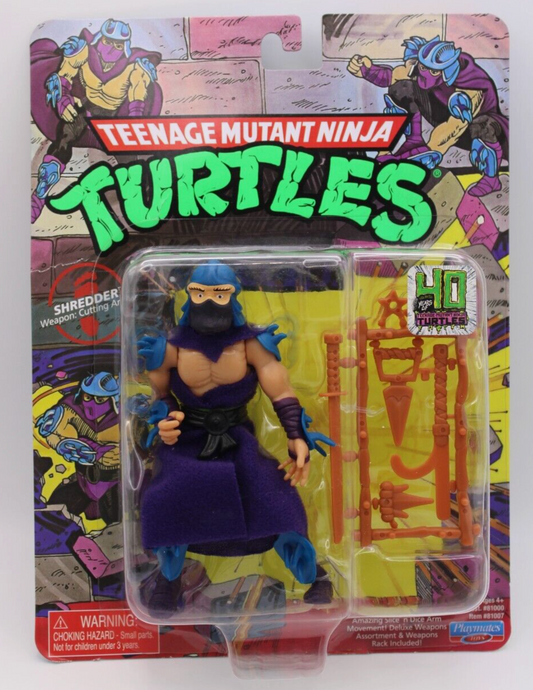 Playmates Toys Teenage Mutant Ninja Turtles Retro Shredder 4 Inch Action Figure