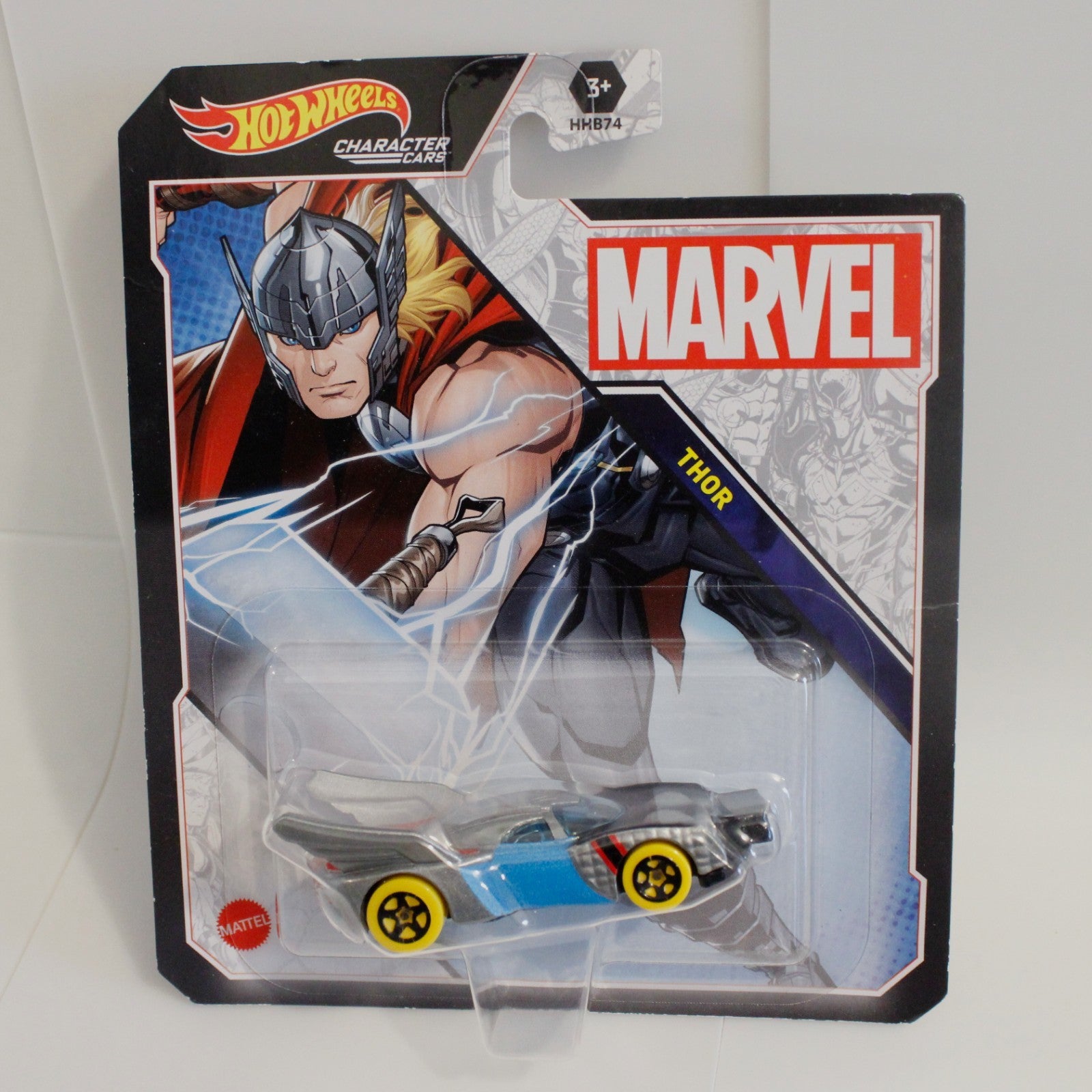 Lot Of 5 Marvel Hot Wheels Comic Version Avengers Characters Cars Hulk Wolverine