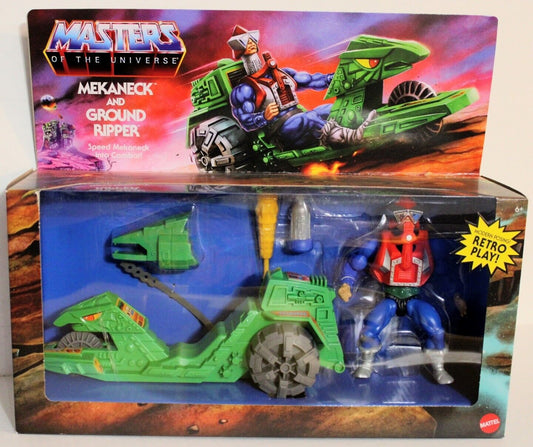 2022 Mattel MOTU Origins Mekaneck and Ground Ripper MIB Masters of the Universe