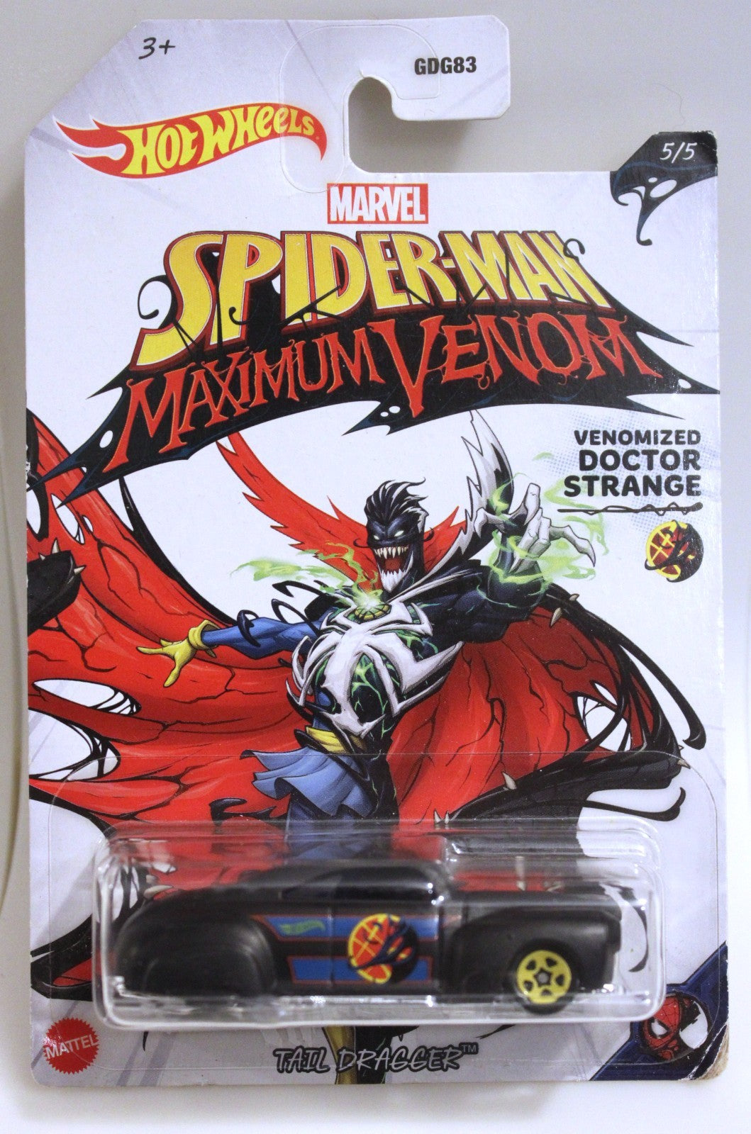 Hot Wheels Spider-Man Maximum Venom 5/5 Venomized Doctor Strange