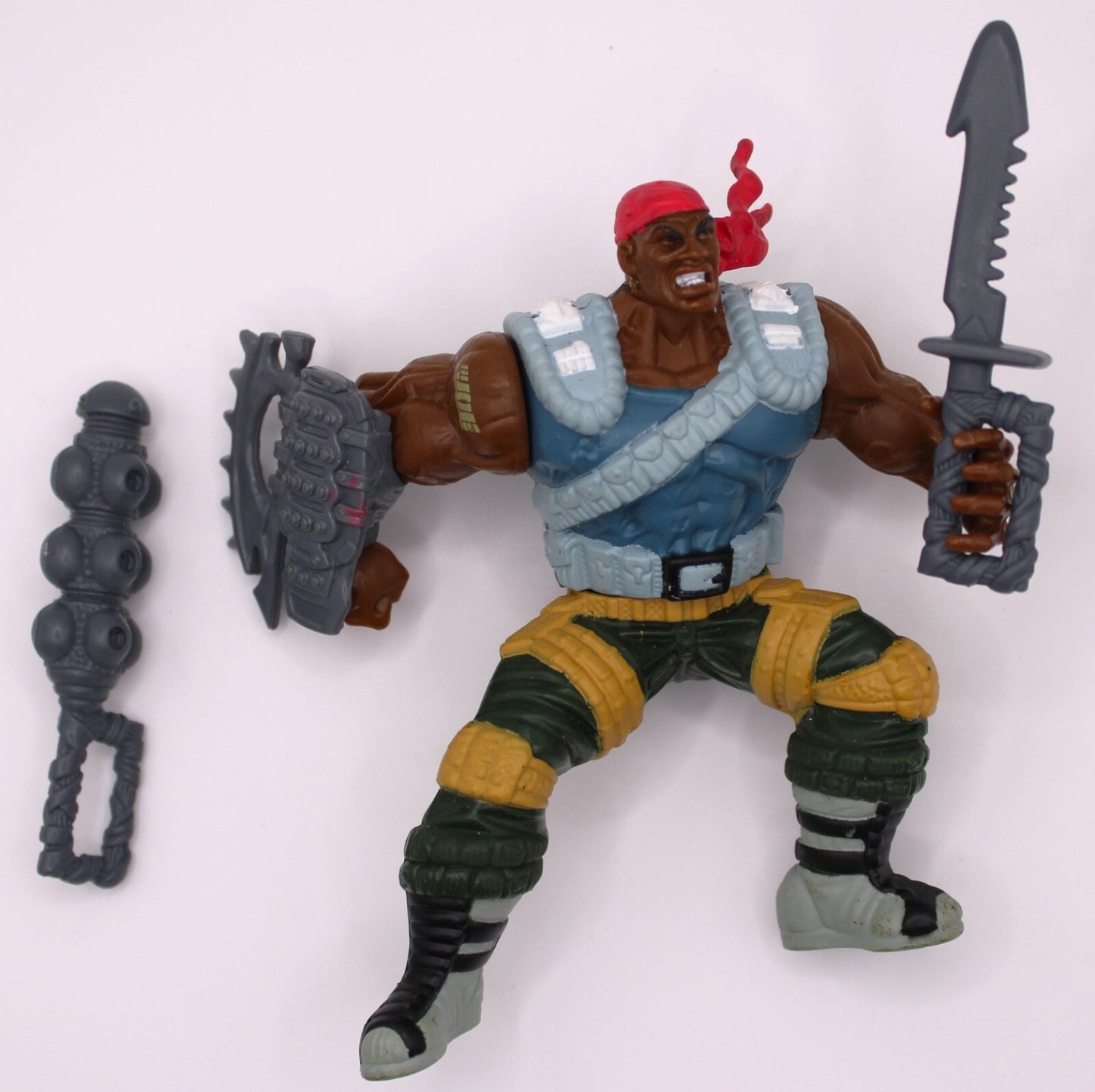 VTG 1995 Kenner GI Joe Extreme Freight Action Figure Complete Toy Accessories