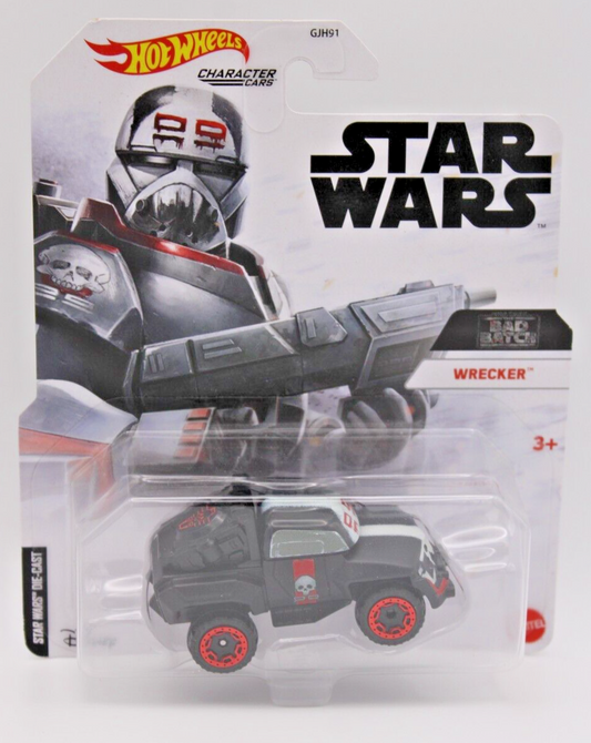 Hot Wheels Character Cars Disney  Star Wars Wrecker Bad Batch Diecast