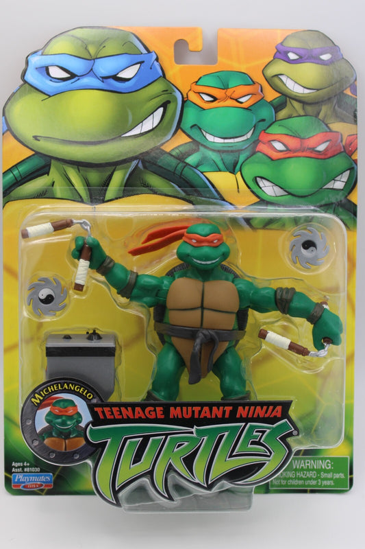 Michelangelo 2023 TMNT Retro Reissue 2003 Teenage Mutant Ninja Turtles Figure