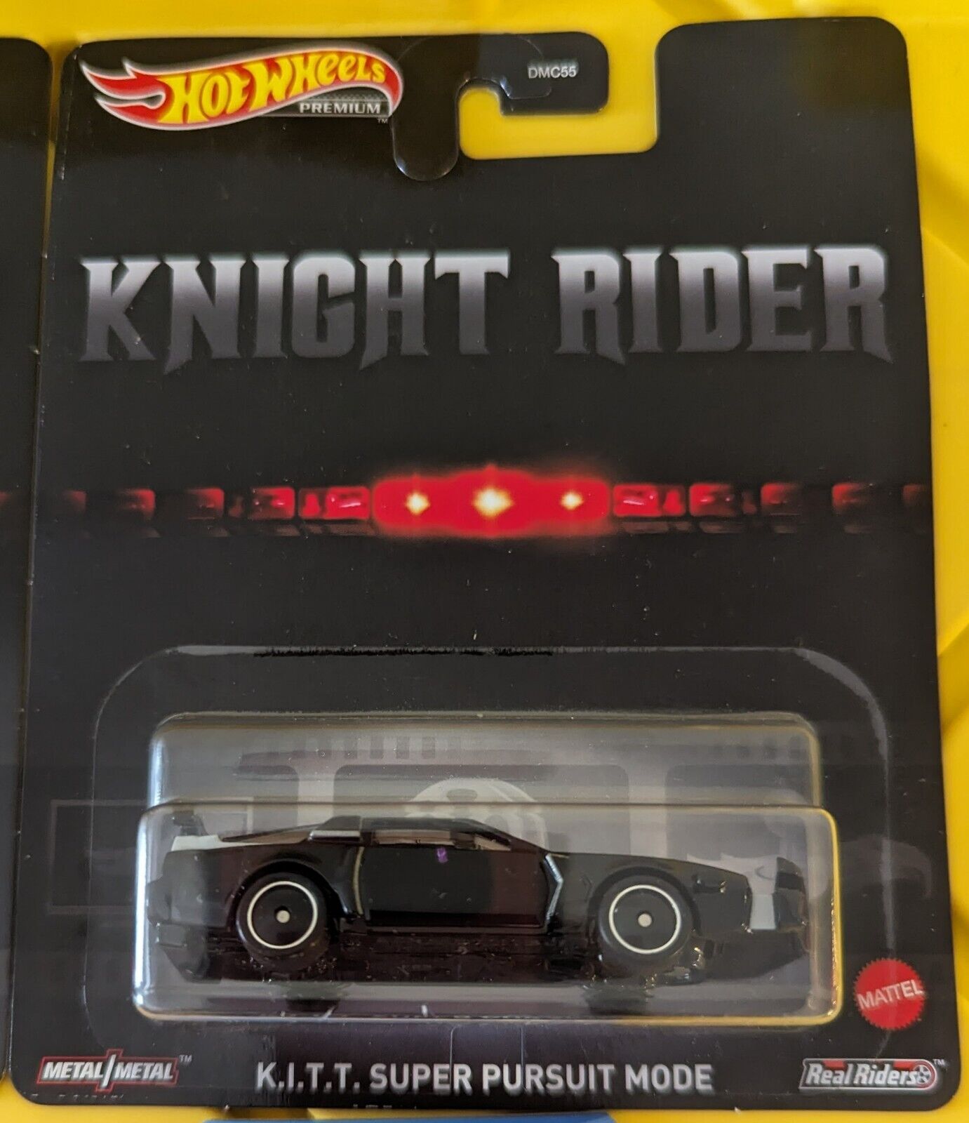 Hot Wheels Knight Rider K.I.T.T. Standard, Super Pursuit Mode, Concept Set of 4