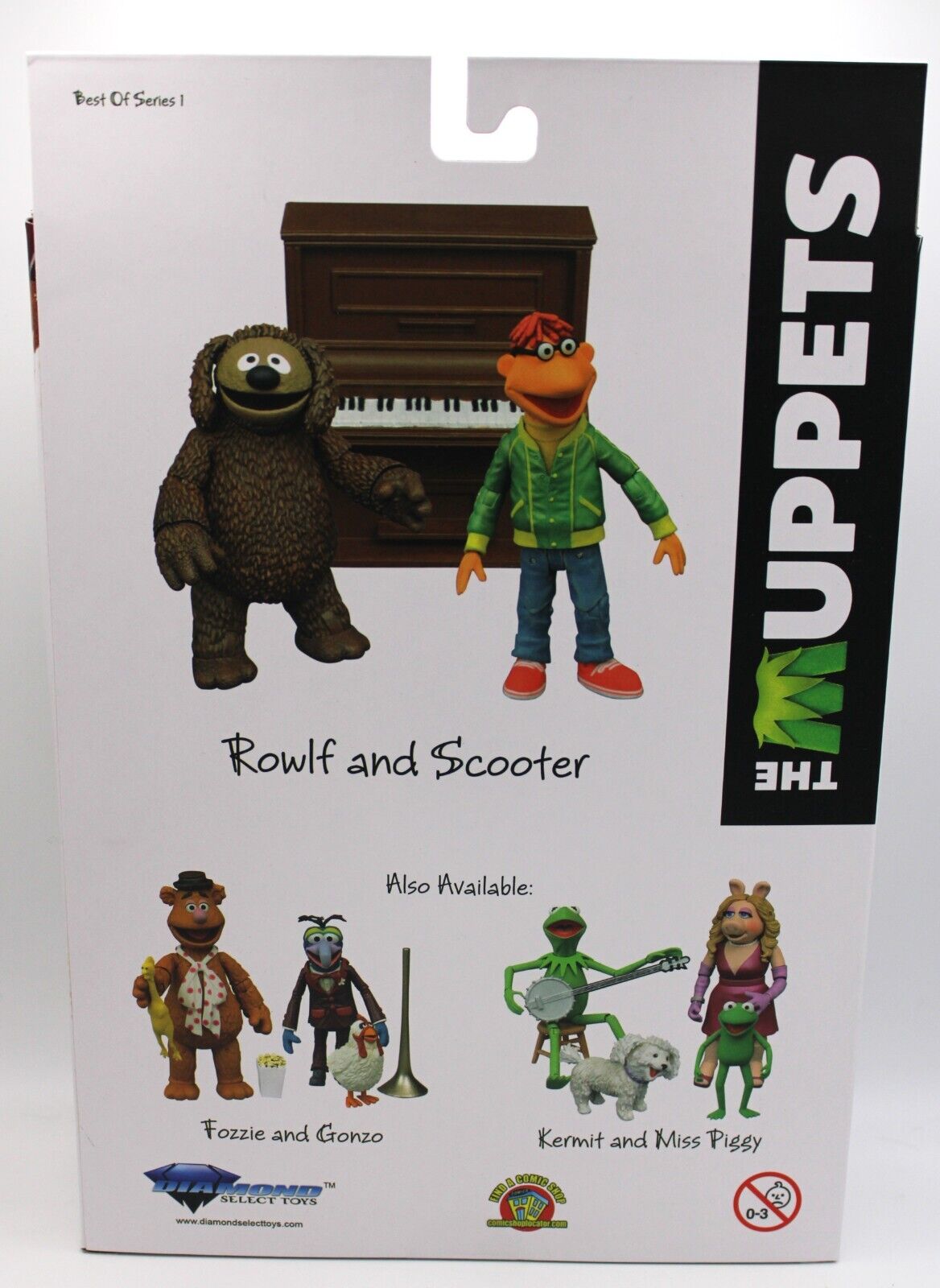 Best of The Muppets Scooter & Rowlf Action Figure Two-Pack Diamond Select