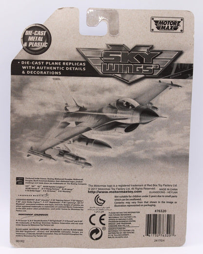 Motor Max Sky Wings Patrol Helicopter Replica Die Cast New 