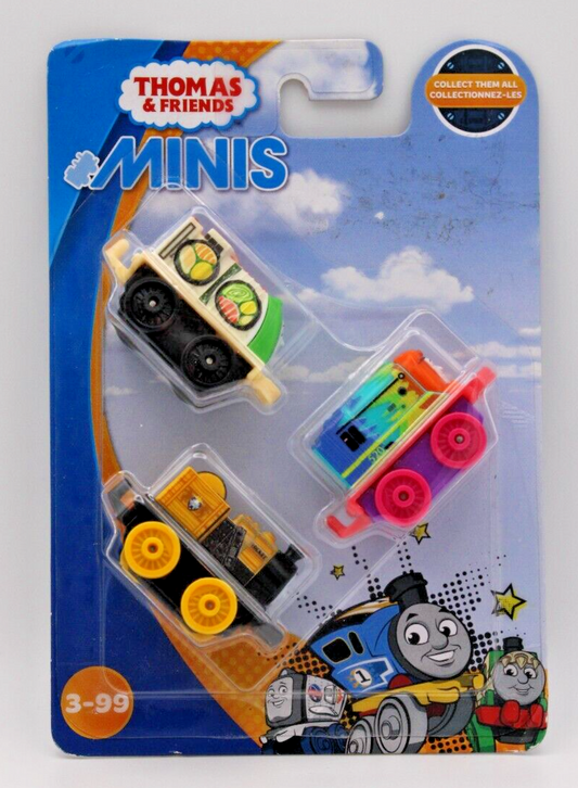 Thomas & Friends Minis Collector's 3 Pack Stephen Sushi Spencer Rainbow Shane