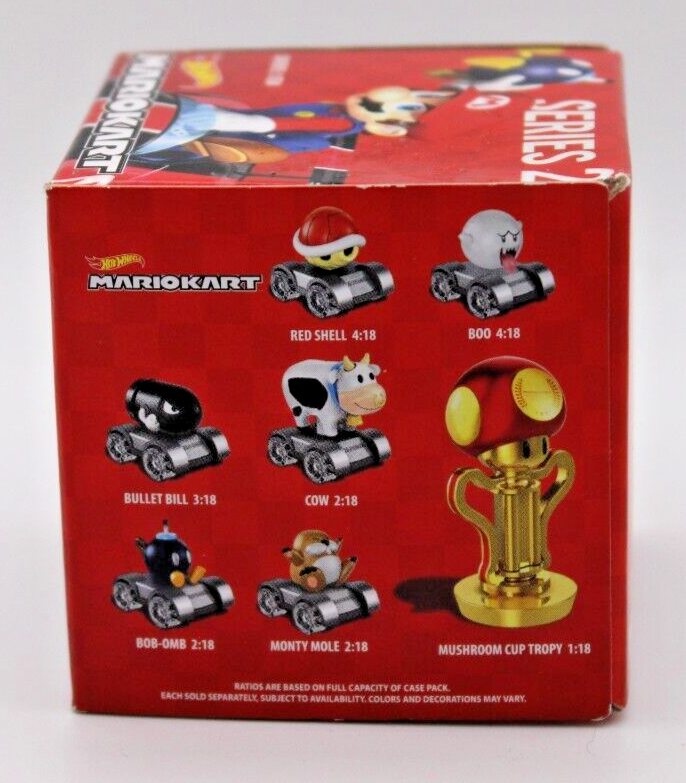 Series 2 Hot Wheels MarioKart Trophies - Bullet Bill Trophy - Code 09