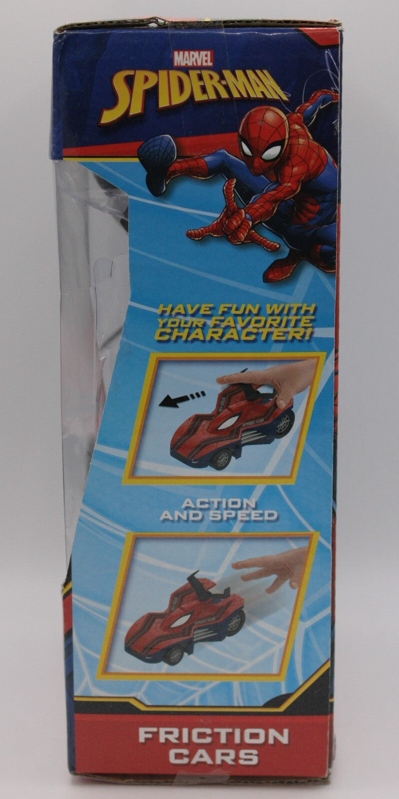 Marvel Spiderman Friction Cars - Spiderman Symbiote Spiderman Green Goblin