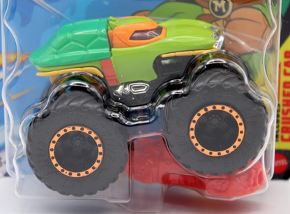 Hot Wheels 2024 Monster Trucks Teenage Mutant Ninja Turtles Michelangelo 1:64th