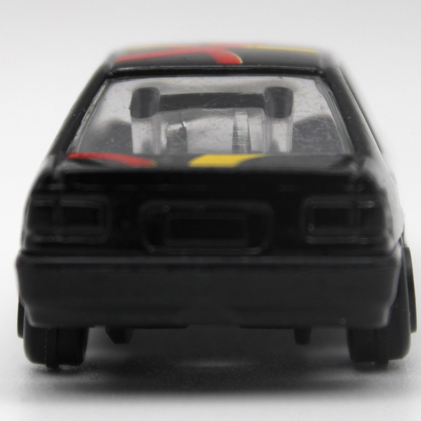 Vintage Yat Ming No. 818 Honda Civic 1:64 Scale Diecast Black Sedan
